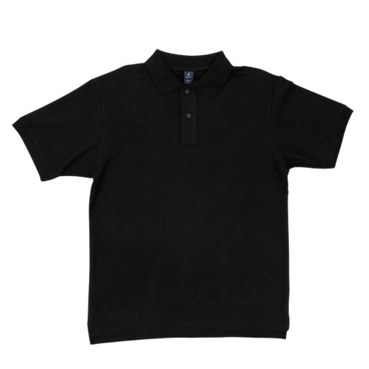 Black OC Premium Mens Polos